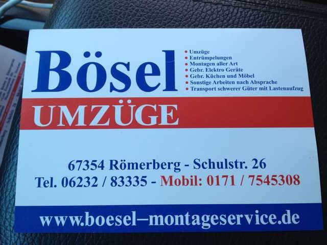 Umzüge Küchenmontagen
